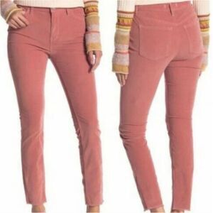 We the Free Corduroy Skinny Pants Modern Mauve Pink‎ Size 25 Waist